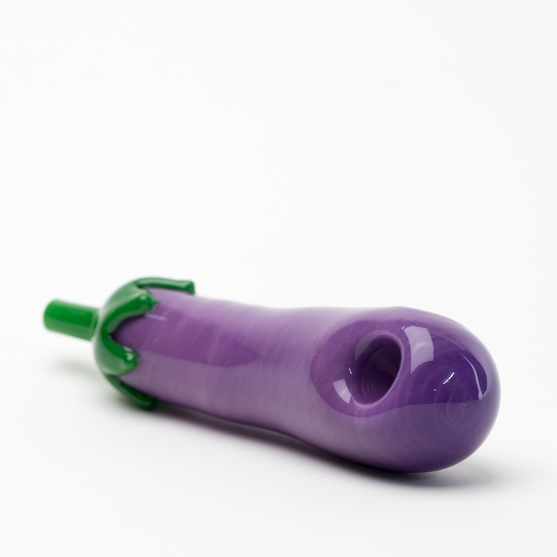 eggplant pipe empire glassworks