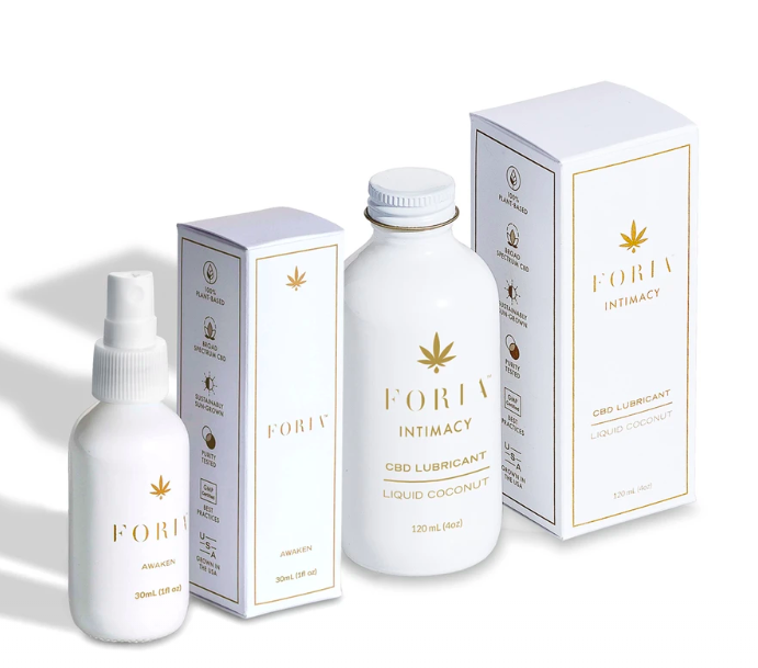 foria cbd intimate oil selection